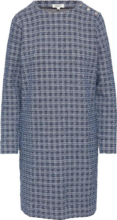 Image du produit S.Oliver Kleid Kurzes Bouclé-Kleid mit Zierknöpfen (38)