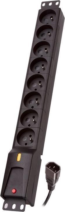 Actual product image Lestar Listwa zasilająca LZRM 810 BW IEC 320, PDU, 5.0m