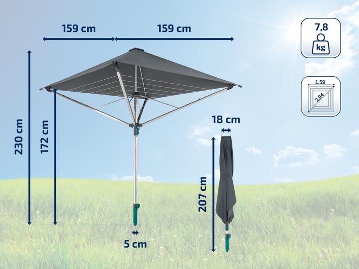 Produktbild Leifheit Wäscheschirm LinoProtect 400 (40 m)