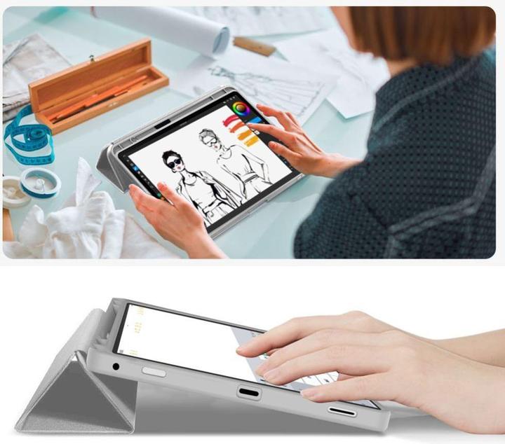 Produktbild Tech-Protect SC Pen Galaxy TAB S9 11.0 / S9 FE / S10 FE / S10 LITE Szary (Samsung Galaxy Tab S10 FE, Samsung Galaxy Tab S10 Lite, Samsung Galaxy Tab S9 FE)