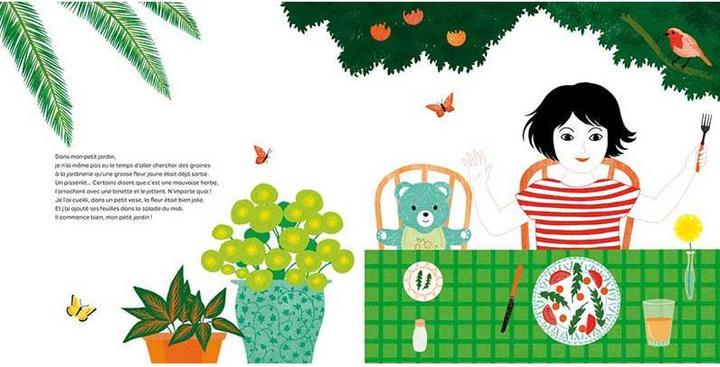 Actual product image Dans mon petit jardin (French, Clémence Pollet, Lenia Major, 2022)