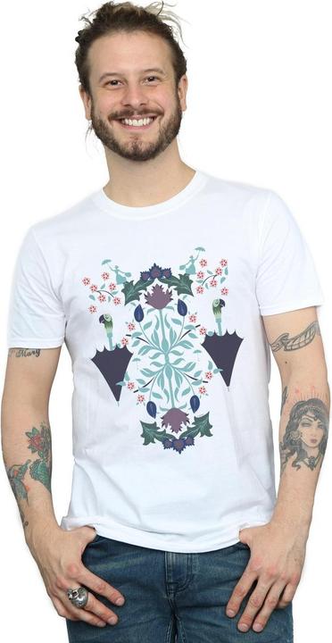 Image du produit Disney - T-shirt MARY POPPINS FLORAL COLLAGE - Homme (L)