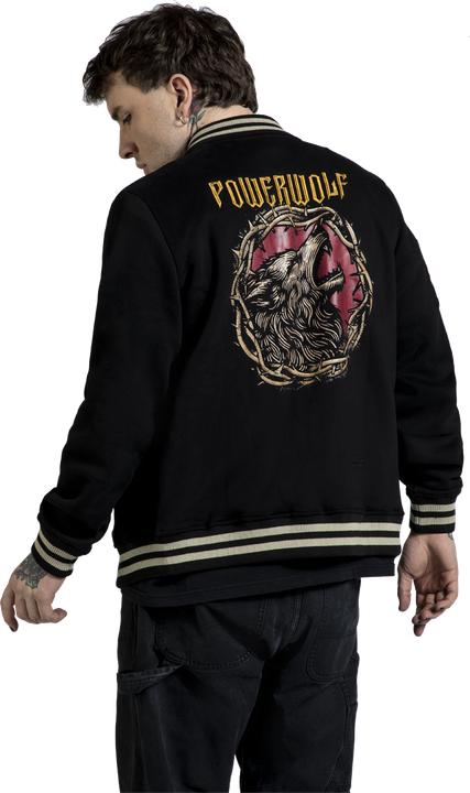 Actual product image Powerwolf Metal is Religion Varsity Jacket (M)