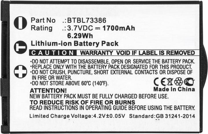 Image du produit CoreParts Pile pour la commande à distance (Télécommande spécifique à l'appareil)
