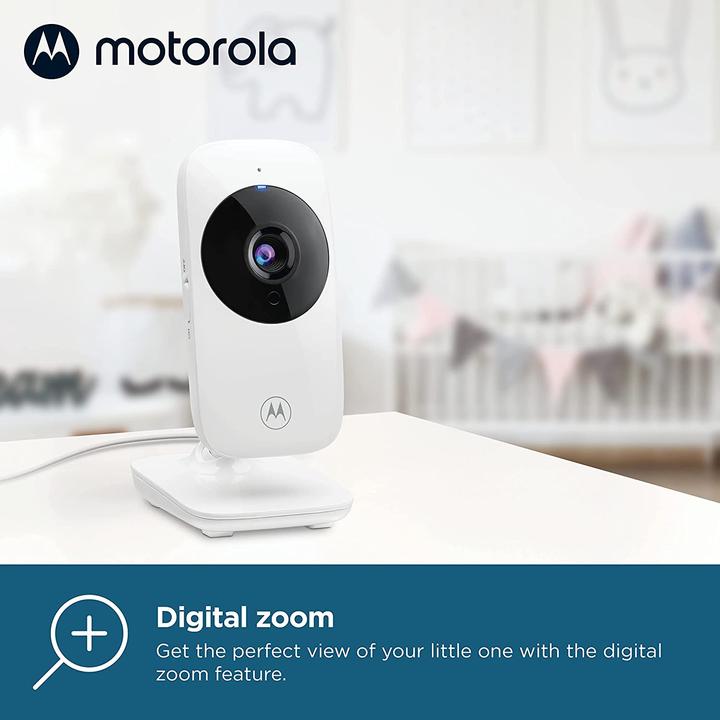 Actual product image Motorola Baby Monitor Video VM482 (Video & Audio, 300 m)