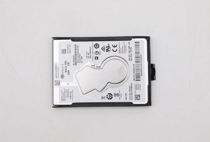 Actual product image Lenovo HDD, 2TB, 5400, 7mm, ST (2 TB, SATA)