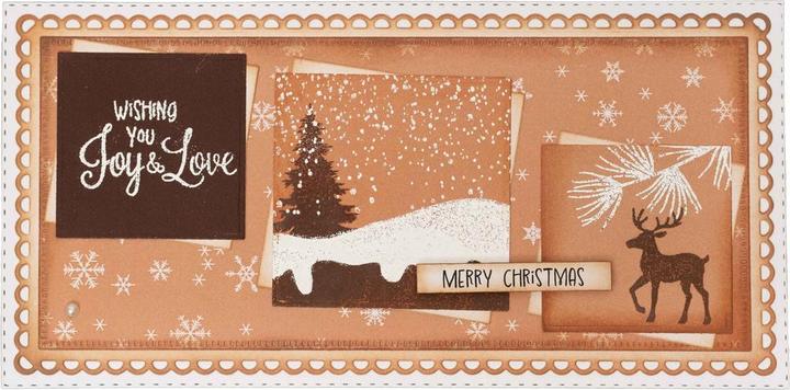 Immagine prodotto art by marlene Clear Stamp "Santa & Reindeer" Essentials