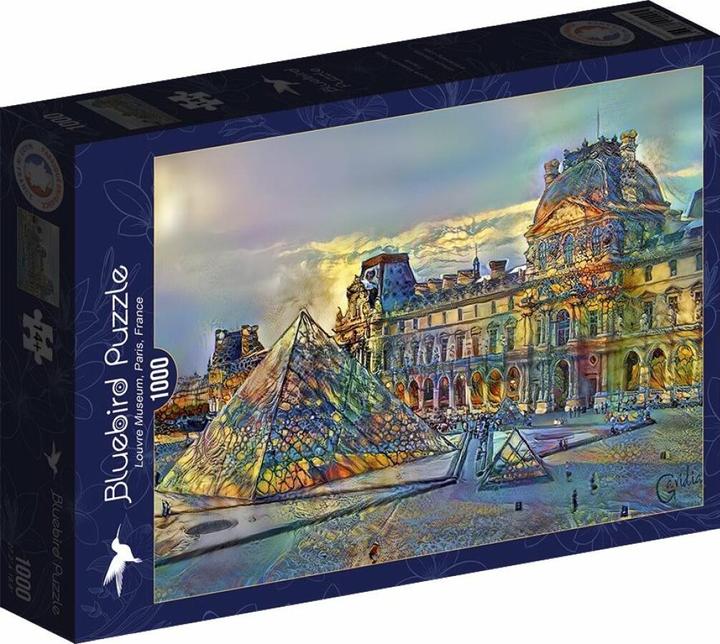 Bluebird Puzzle Louvre Museum, Paris, Frankreich 1000 Teile (1000 Teile)