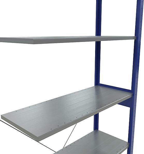Actual product image eurokraft pro Boltless shelving, single row