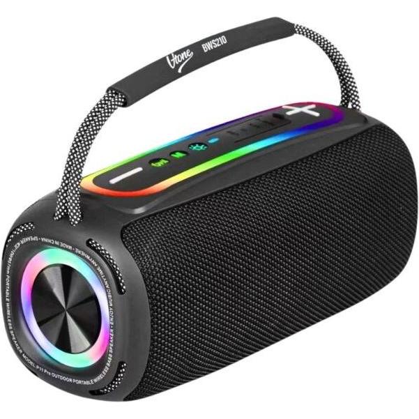 No Name V-TONE BWS210 BK głośnik Bluetooth bezprzewodowy p, Altoparlante Bluetooth, Nero