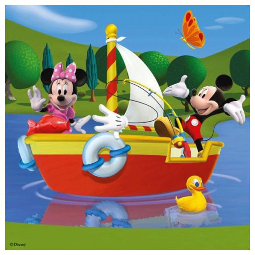 Actual product image Ravensburger Mickey Mouse, 3x49st. (49 pieces)