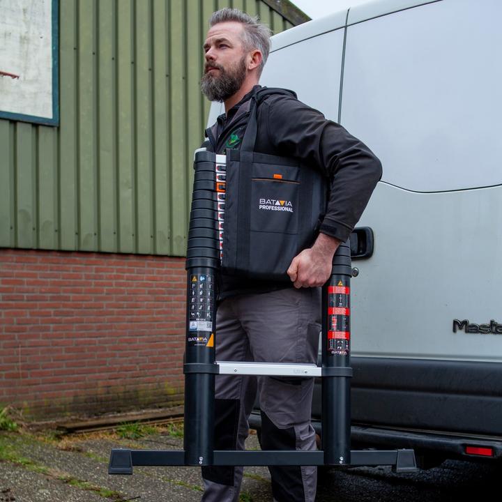 Actual product image Batavia Professional Telescopic Ladder 3.81m (Scaffolding, 381 cm)