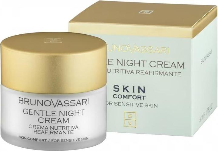 Produktbild Bruno Vassari Hautkomfort Parfümfreie Feuchtigkeitsspendende Regenerierende Nachtcreme (50 ml, Nachtcreme)