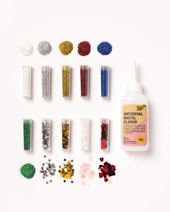 Actual product image Folia Set scintillante con colla