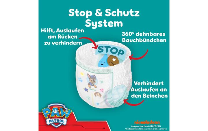 Actual product image Pampers Baby-Dry Pants Paw Patrol (Size 6, Monthly box, 138 pcs.)