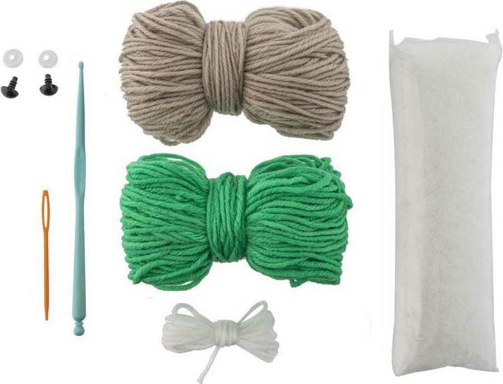 Actual product image Legind Craft ID crochet set turtle