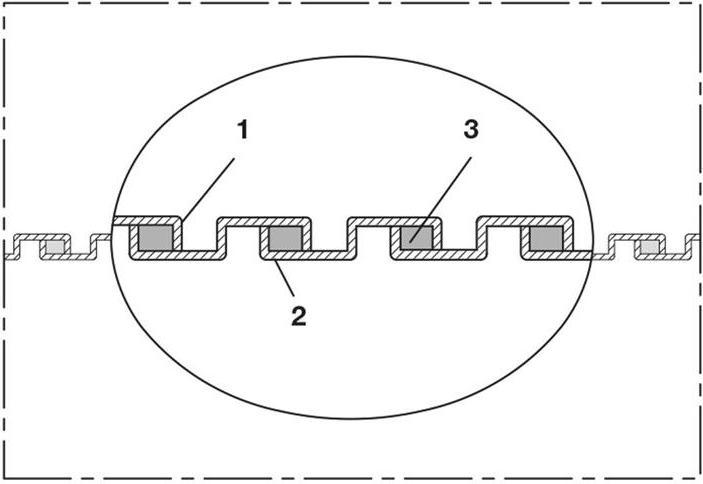 Produktbild Norres Metallschlauch Innen-Ø 65 mm Aussen-Ø 71 mm 3 mm Länge 10 m