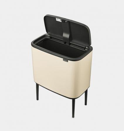 Productafbeelding Brabantia Recycling Bin Bo Touch Bin 36 l, licht beige (36 l)