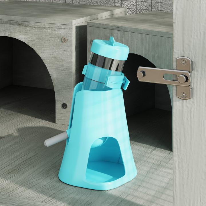 Image du produit PawHut Zwerghamsterkäfig Tannenholz Grau