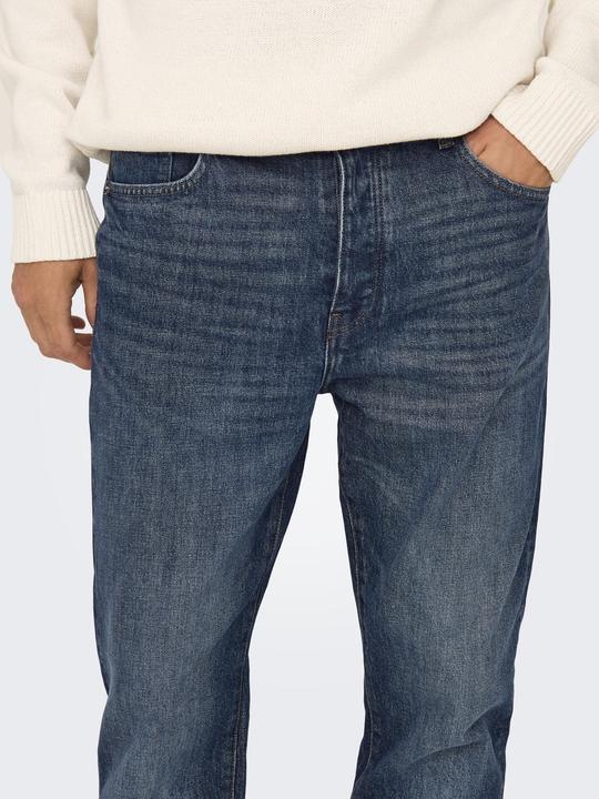 Actual product image Only & Sons ONSYOKE Mittlere Taille Komfort Fit Jeans Relaxed Fit Jeans (W28/L30)