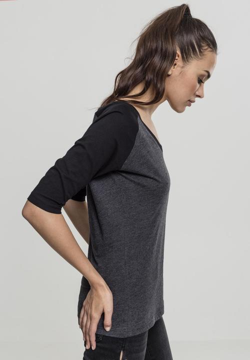 Produktbild Urban Classics Ladies 3/4 Contrast Raglan Tee (S)