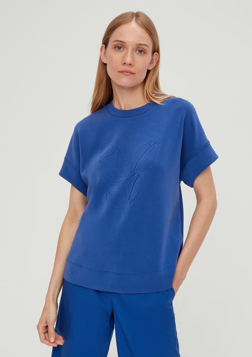 Produktbild s.Oliver Sweatshirt Scuba-Shirt im Loose Fit (32)