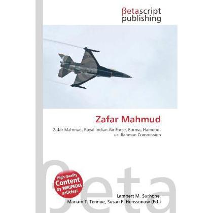 Zafar Mahmud, Fachbücher von Lambert M. Surhone, Miriam T. Timpledon, Susan F. Marseken