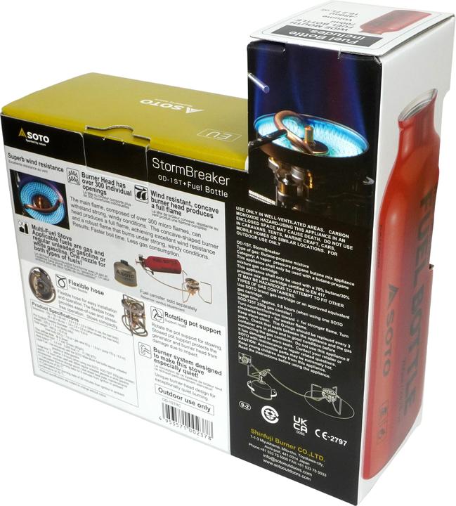 Actual product image Soto Stormbreaker