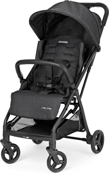 Peg Perego Poussette légère pliable compacte, fermeture automatique, dossier réglable, capote UPF 50+ (0 Mois - 4 Années)