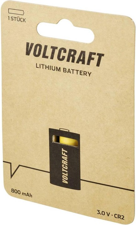 Actual product image Voltcraft CR2 Photo battery CR 2 Lithium 800 mAh 3 V 1 pc. (1 pcs., CR2, 800 mAh)