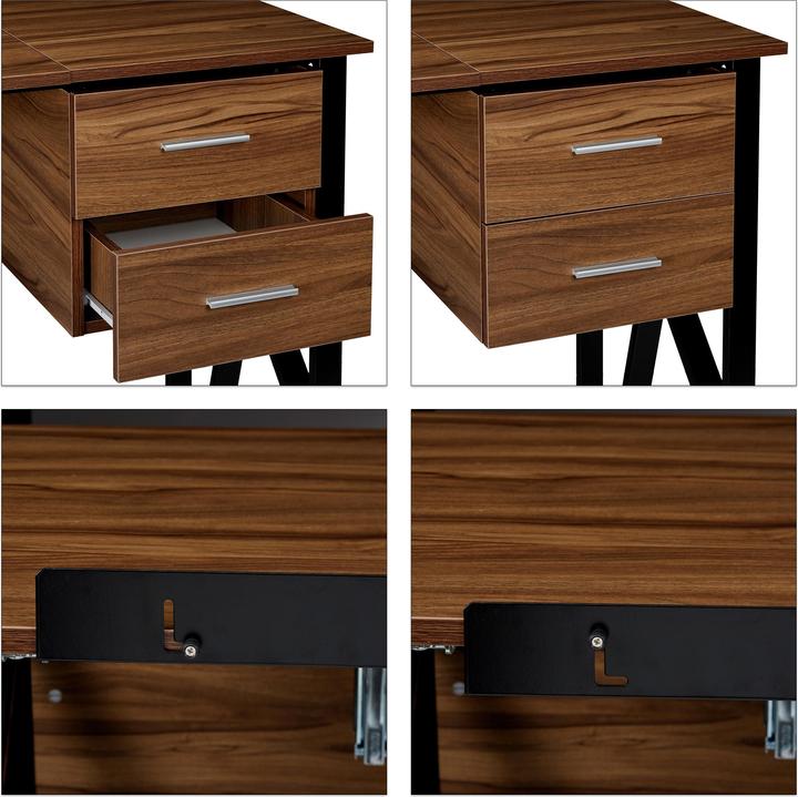 Image du produit Relaxdays Schreibtisch (110 x 55 x 75 cm)