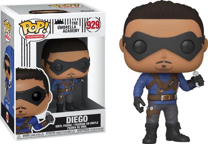 Actual product image Funko POP! - The Umbrella Academy: Diego Hargreeves