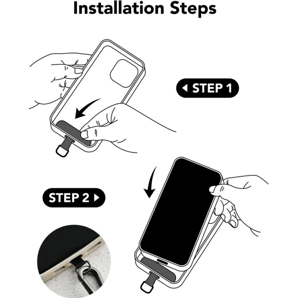 Thumbnail - Screenguard Universal Necklace Handykette für Smartphone Hüllen, Handykette, Blau