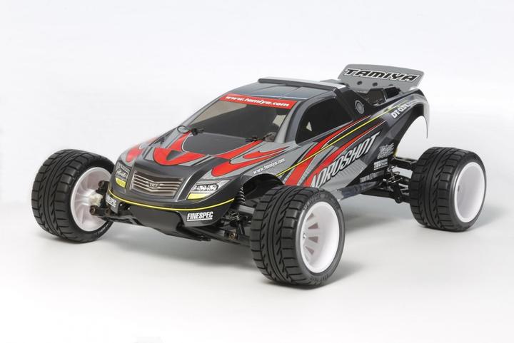 Actual product image Tamiya Aqroshot Brushed 1:10 RC Model (Kit)