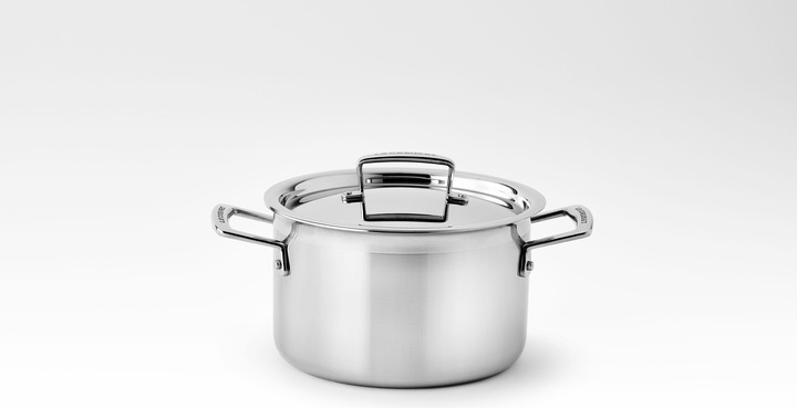 Actual product image Le Creuset 3-Ply (20 cm, Pot, Aluminium, Stainless steel)