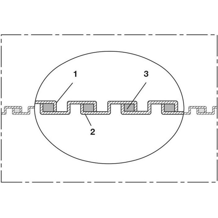 Thumbnail - Norres, Industriestaubsauger Zubehör, Metallschlauch Innen-Ø 70 mm Aussen-Ø 76 mm 3 mm Länge 10 m