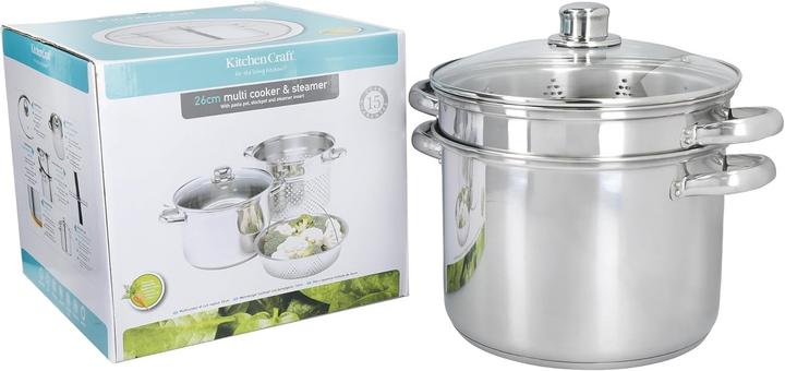 Produktbild Kitchen Craft Multi-Dampfgarer (Edelstahl)