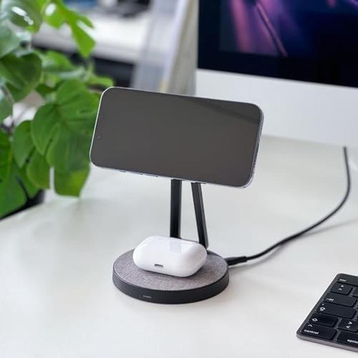 Produktbild Xlayer Magfix Pro 2 In 1 Kabelloses Ladegerät 15W Schwarz (15 W)