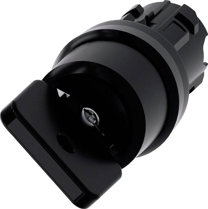 Actual product image Siemens Key switch 2step rectangular Ř22mm 3SU1000-4HF21-0AA0