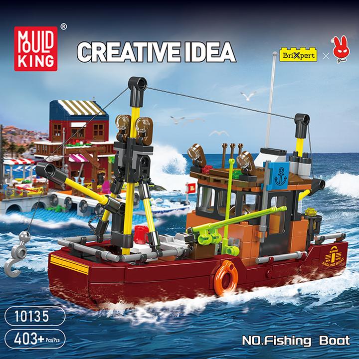 Immagine prodotto Mould King Barca da pesca