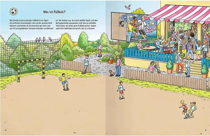 Actual product image Ravensburger Sticker booklet: Football