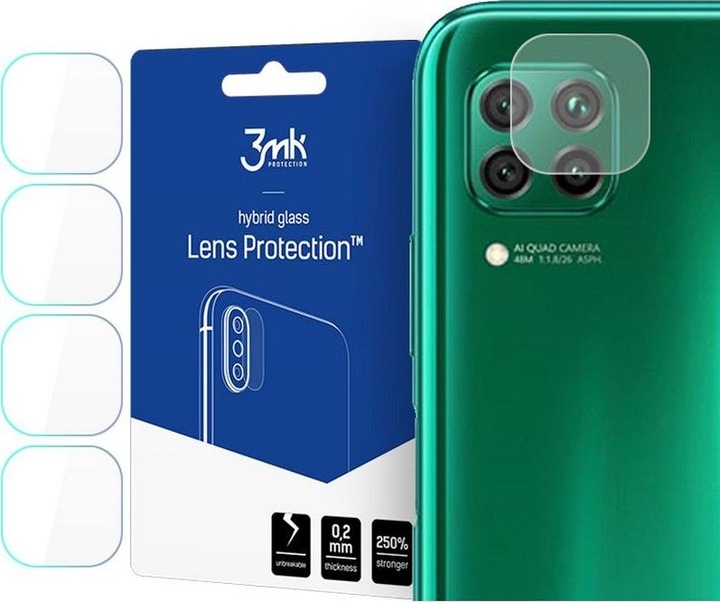 Produktbild 3MK hybrid glass Lens Protection for Huawei P40 Lite (1 Stück, Huawei P40 Lite)