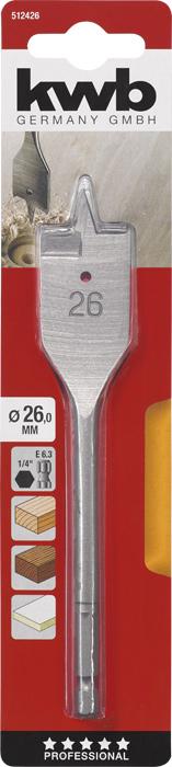 Actual product image kwb Flat milling drill PROFI, ø 26 mm (26 mm)