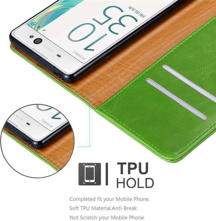 Actual product image Cadorabo Book Luxury Cover (Sony Xperia XA)