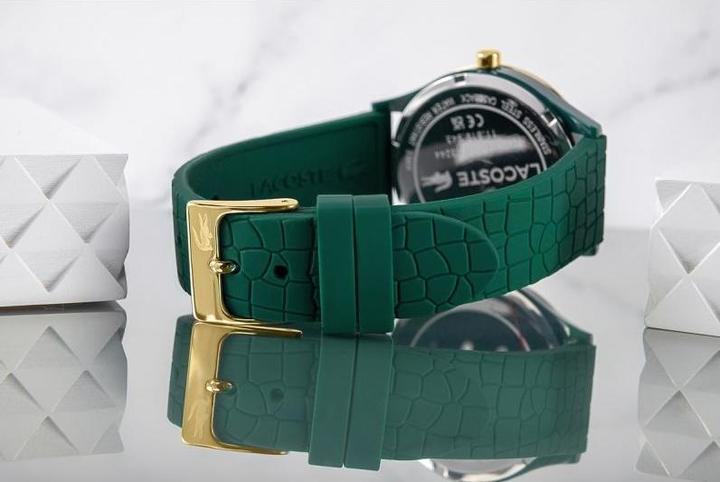Actual product image Lacoste 2001247 Crocodelle ladies' watch 36mm 5TAM (Analogue wristwatch, 36 mm)