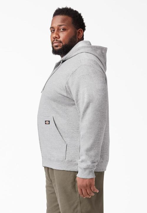 Produktbild Dickies Midweight Full Zip Fleece Hoodie Regular Heather Grey (M)