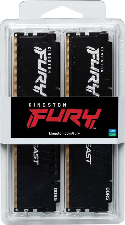 Actual product image Kingston FURY Beast (2 x 8GB, 5600 MHz, DDR5 RAM, DIMM)