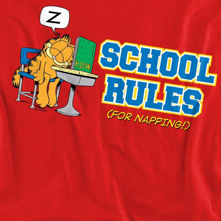 Immagine prodotto Garfield School Rules Felpa Adulto Unisex (L)
