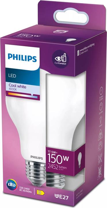 Actual product image Philips Lamp (E27, 17.50 W, 2452 lm, 1 x, D)