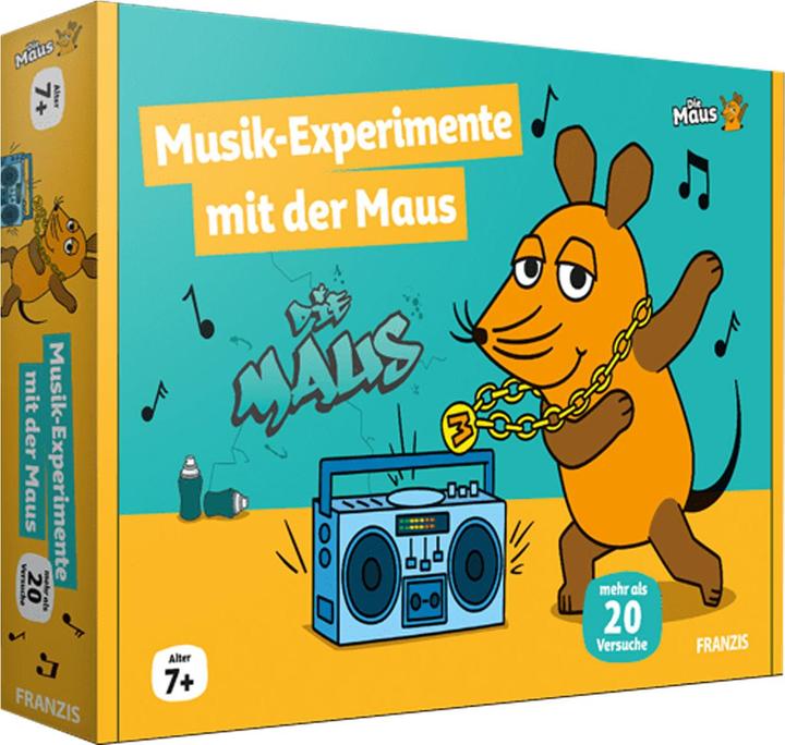 Actual product image Franzis Music experiments with the mouse German